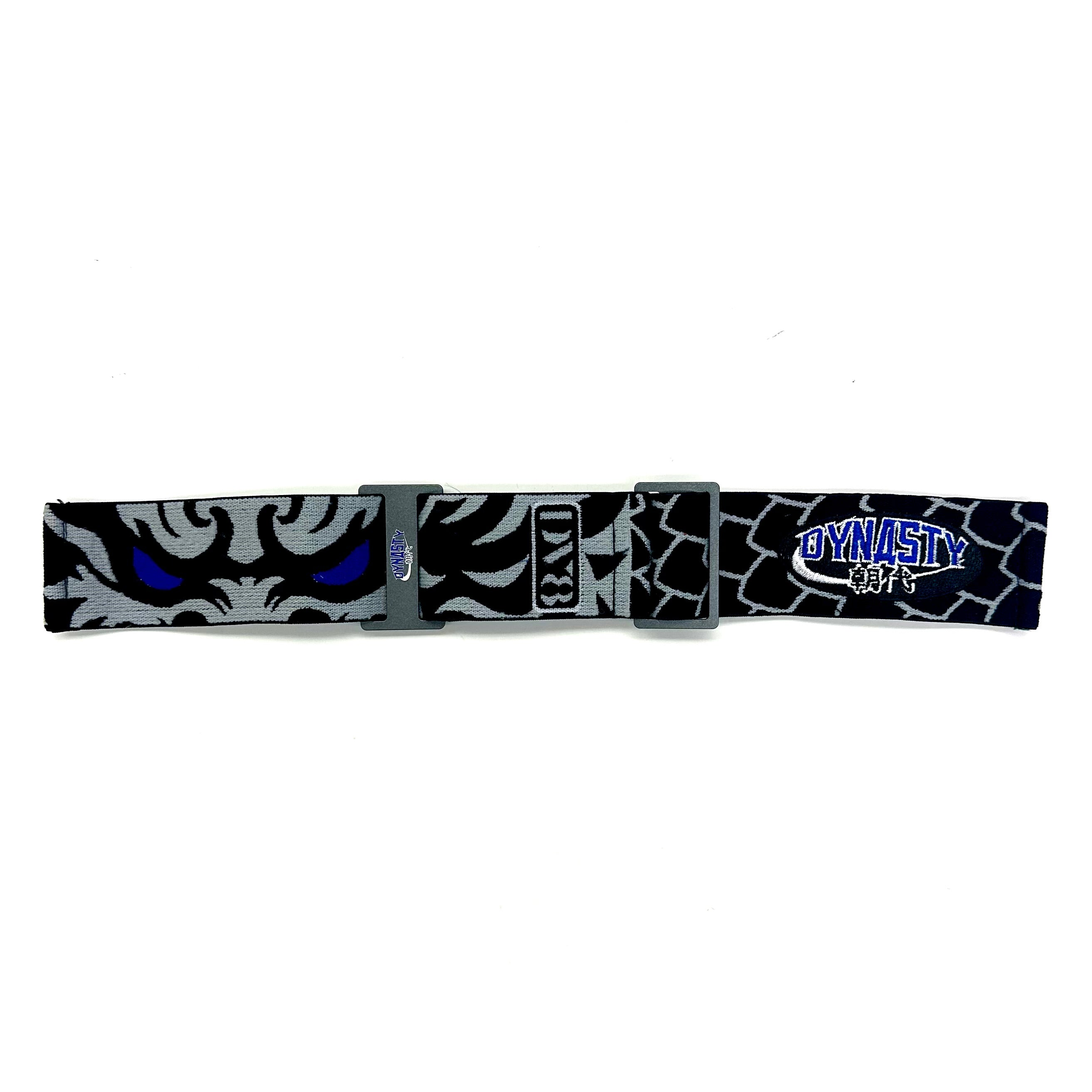 Dynasty X DV8 Goggle Strap- Dragon Gray