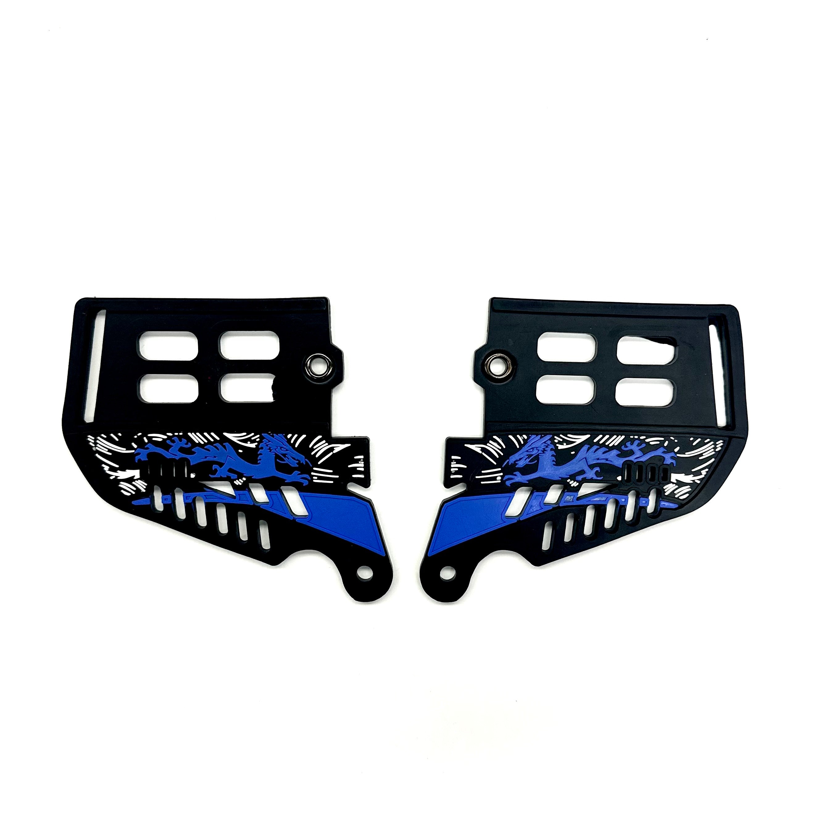 Dynasty X DV8 Soft Ear Protection- Black/ Blue Accents