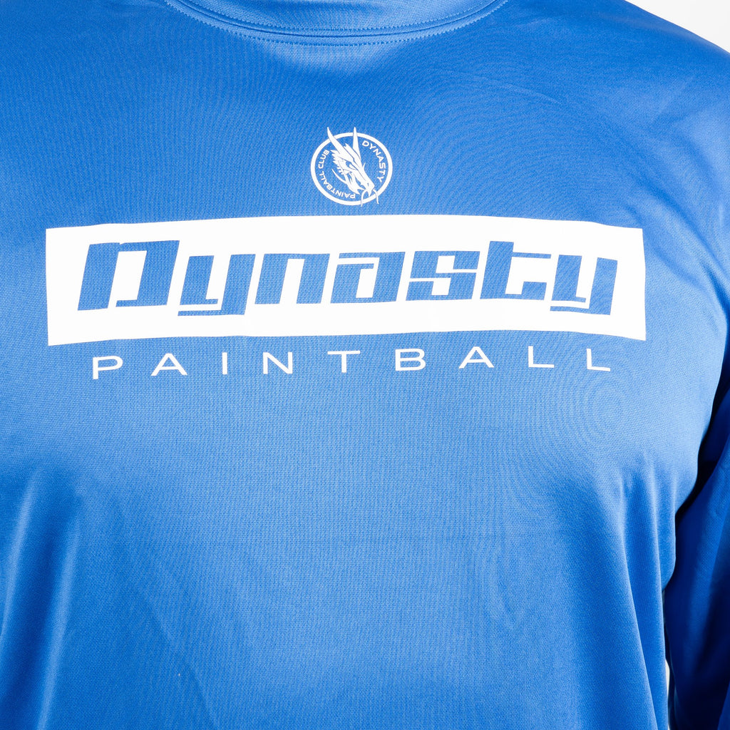 Dynasty UV Long Sleeve Active Shirt- Blue