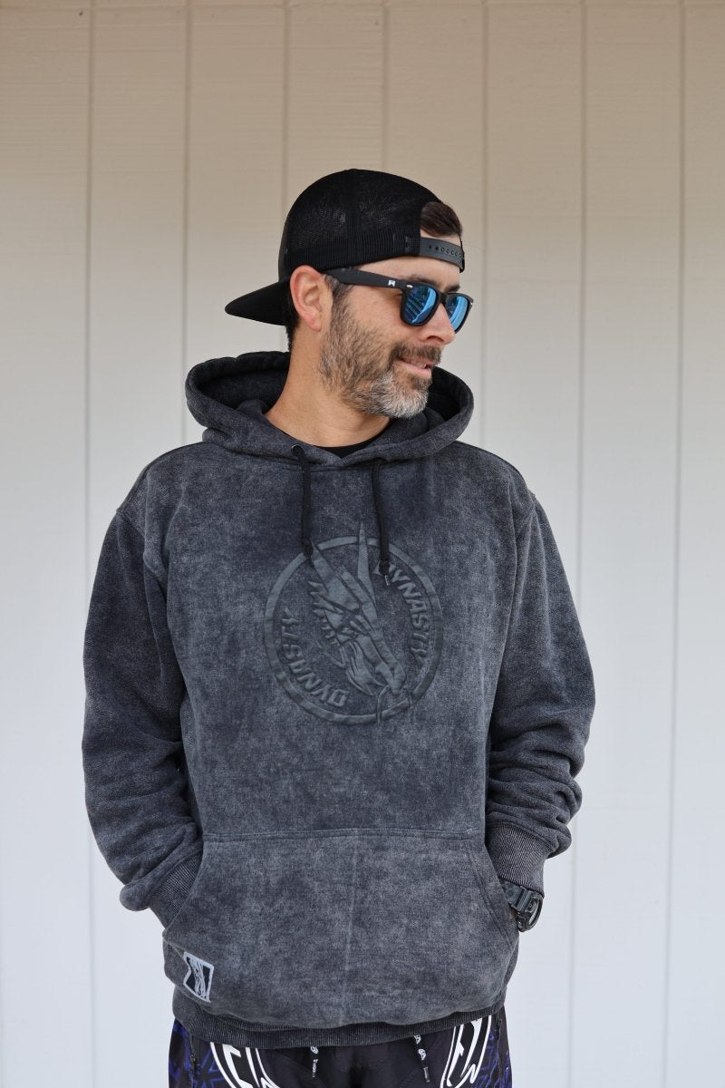 Dynasty Acid Washed Hoodie - DynastyPaintball