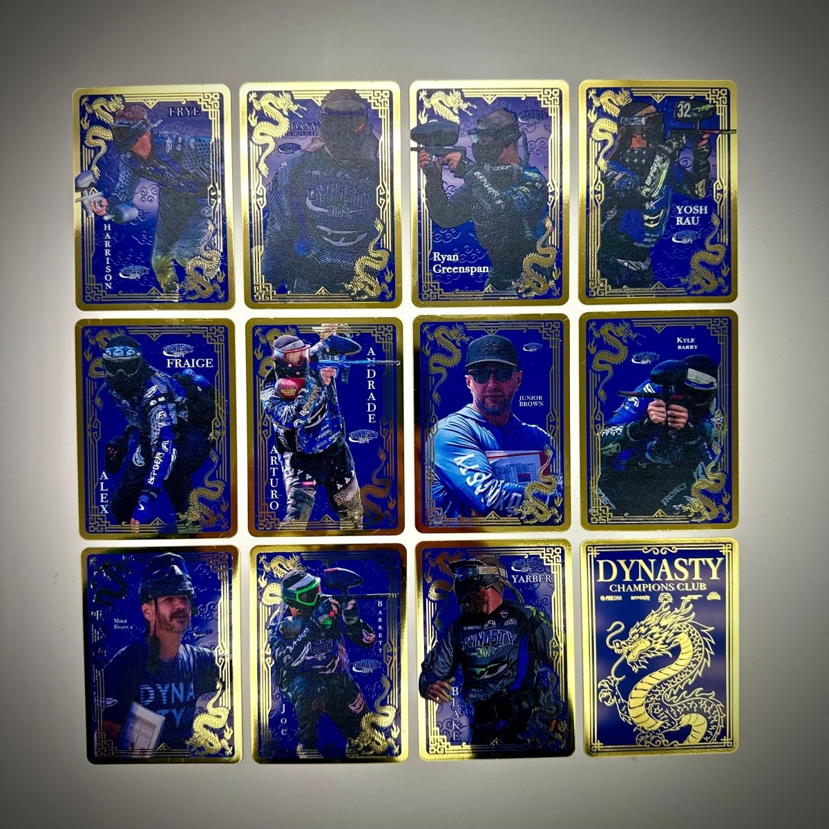 Dynasty Special Edition Trading Cards - 2025 Season GOLD EDITION - DynastyPaintball
