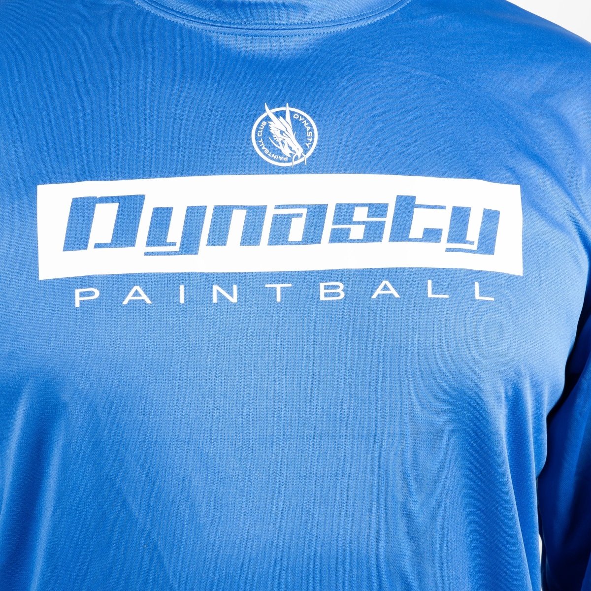 Dynasty UV Long Sleeve Active Shirt - Blue - DynastyPaintball