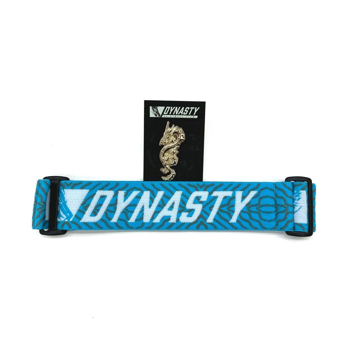 Dynasty Woven Goggle Strap + Dynasty Pin - DynastyPaintball