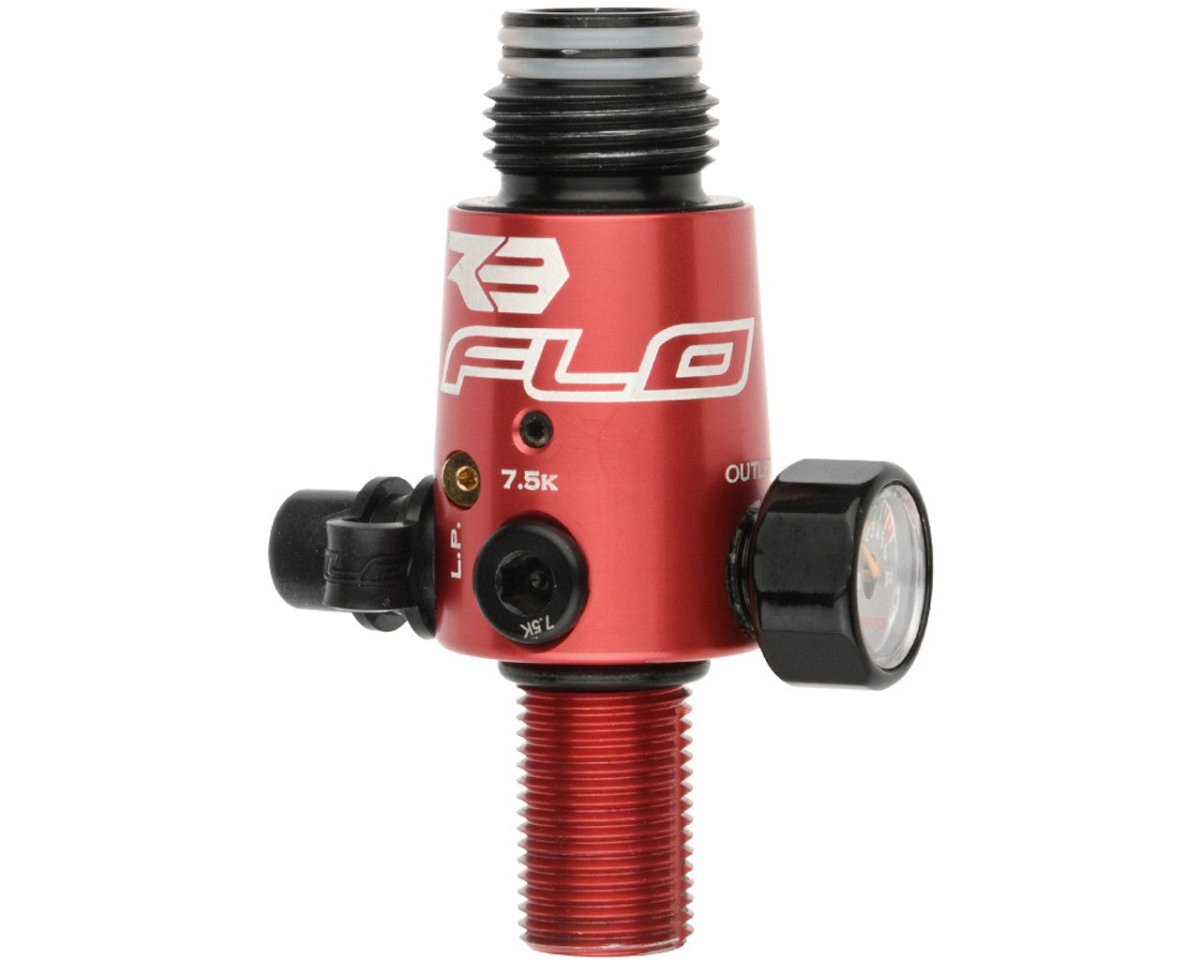 Empire FLO Pro Regulator - Dust Red - DynastyPaintball