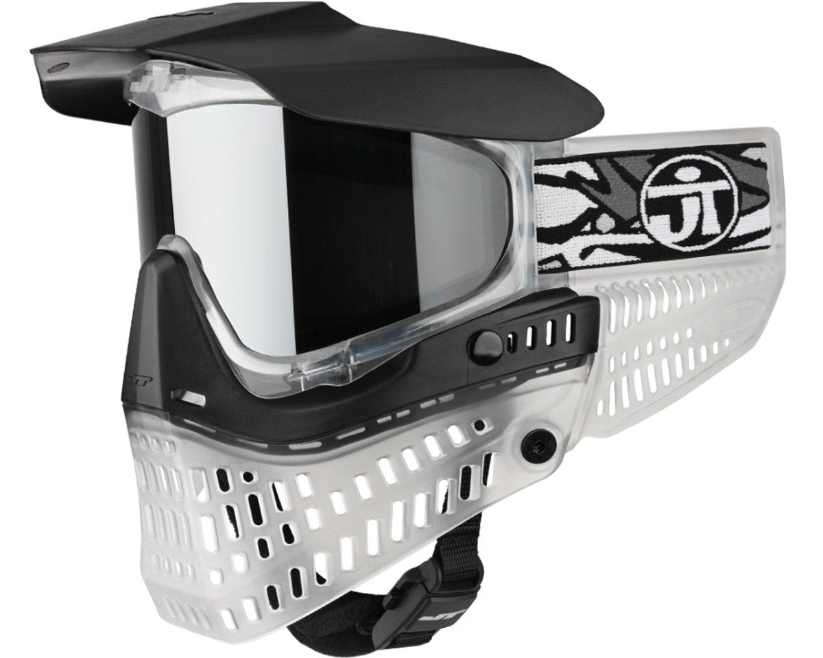 JT PROFLEX Paintball Mask - ICE CLEAR - DynastyPaintball