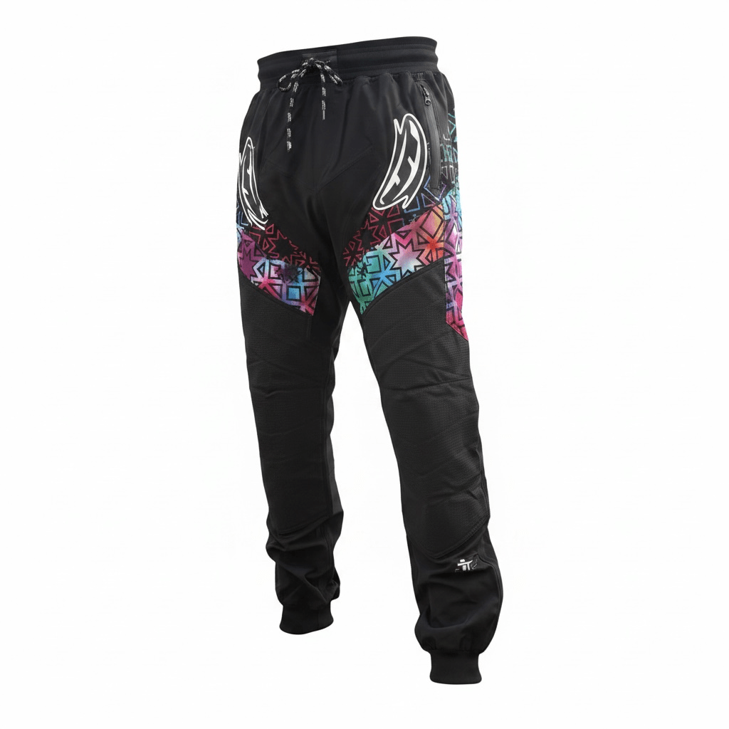 Psychedelic Rainbow Hormesis JT CMDR Joggers - DynastyPaintball
