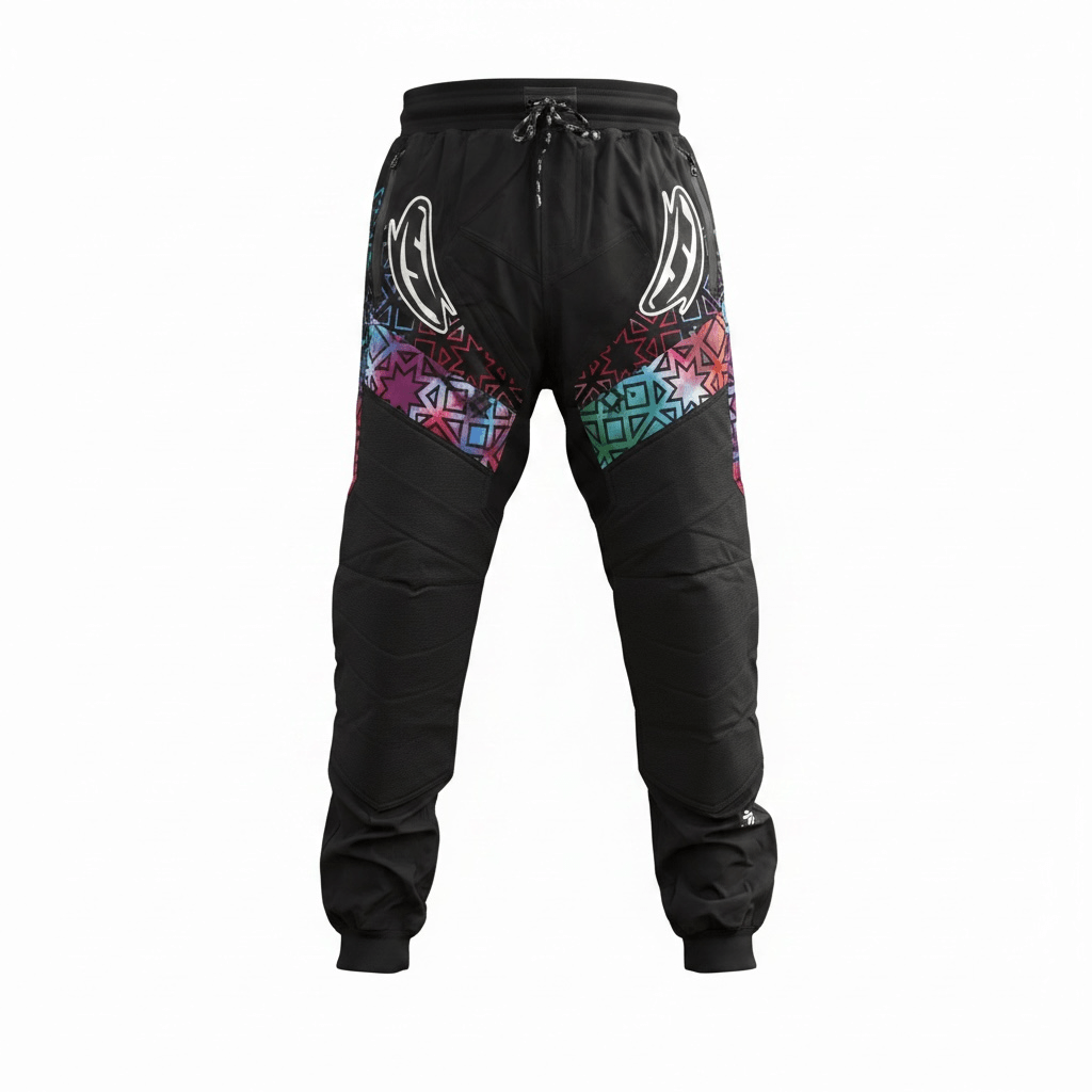 Psychedelic Rainbow Hormesis JT CMDR Joggers - DynastyPaintball