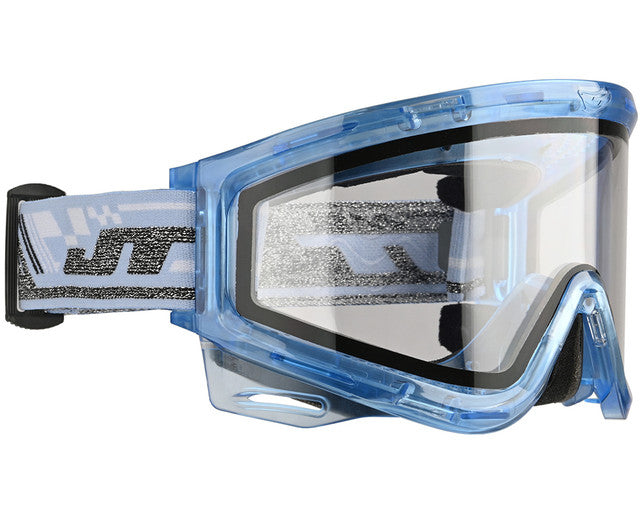 JT ProFlex QLS Goggle Frame w/ Lens & Strap- Ice Aquamarine