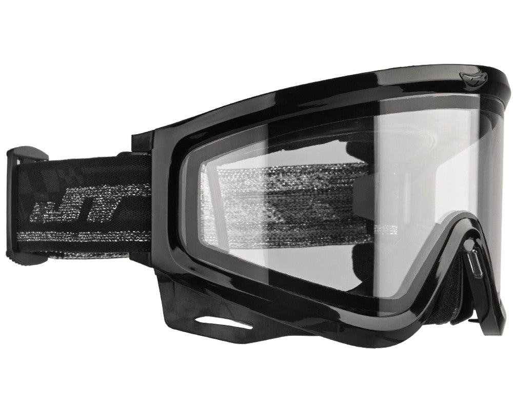 JT ProFlex QLS Goggle Frame w/ Lens & Strap- BLACK