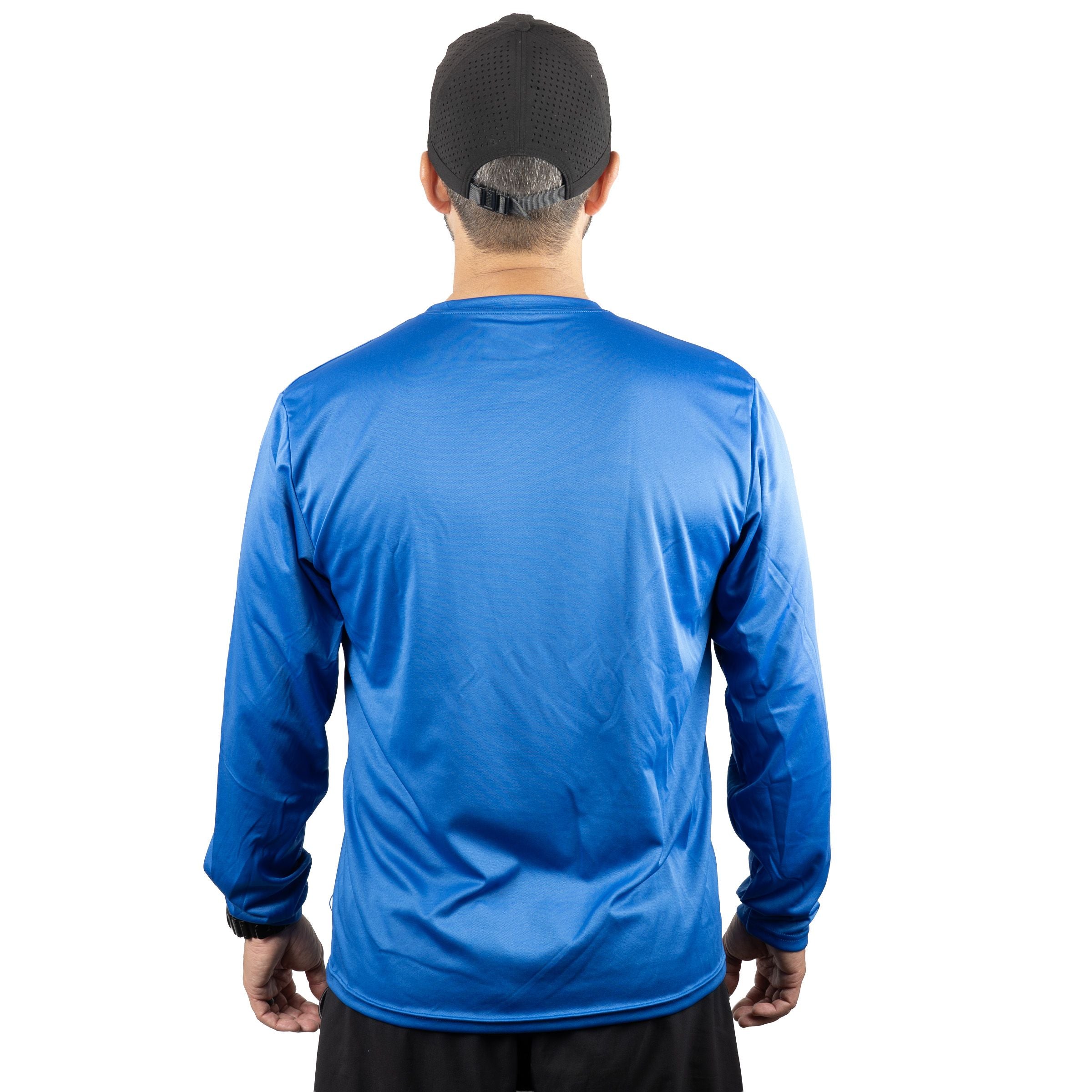 Dynasty UV Long Sleeve Active Shirt- Blue