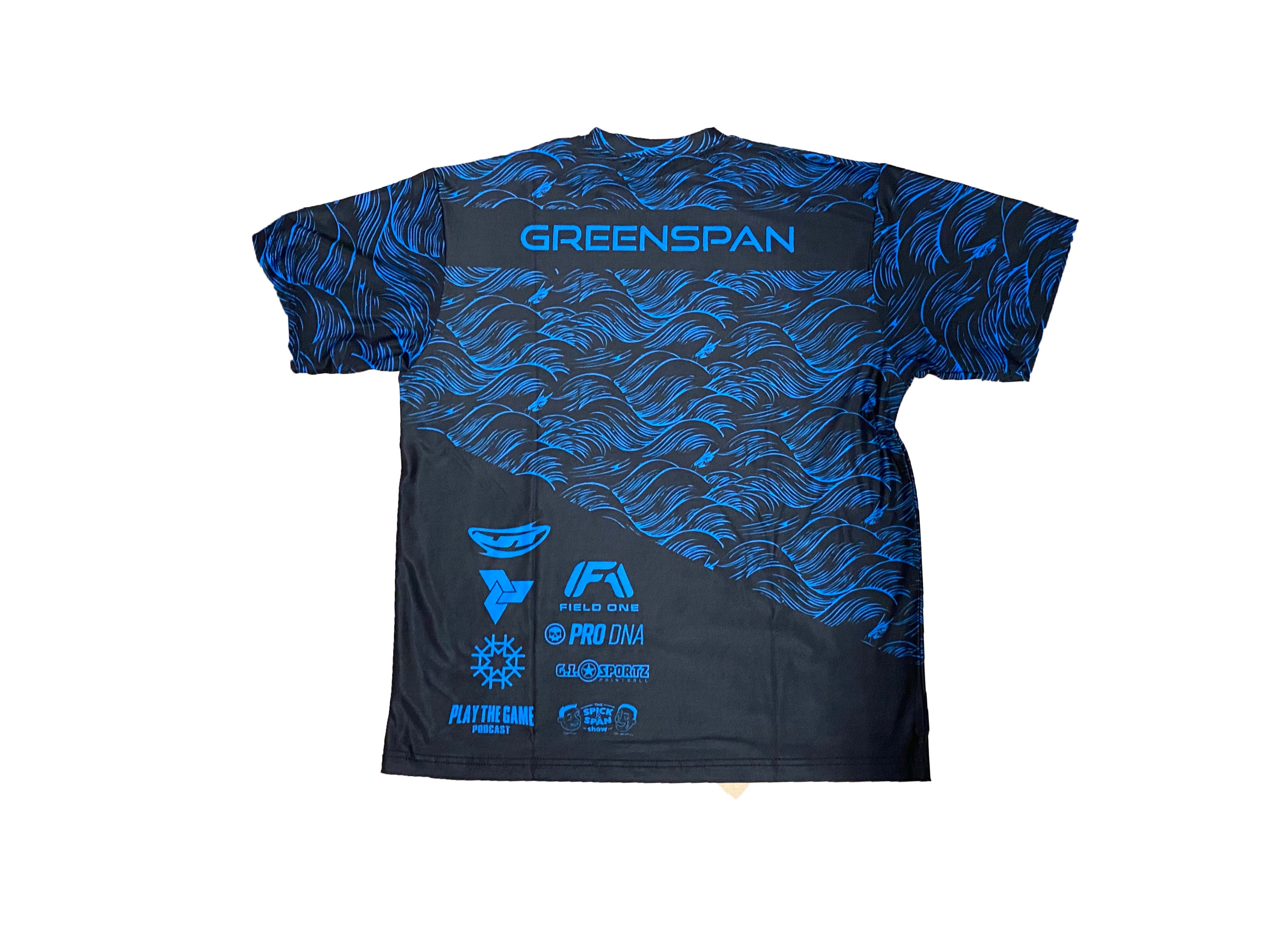 Greenspan Dynasty "Waves" Team DCC Dri-Fit Shirt- CLEARANCE!