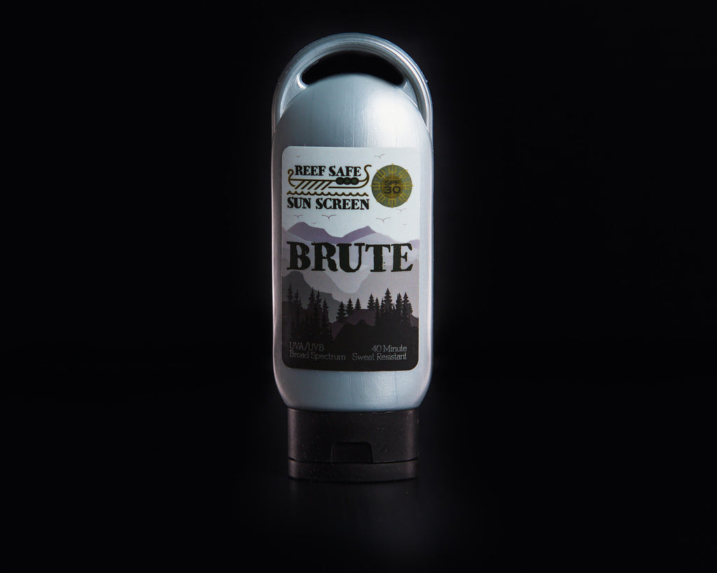 Brute Reef Safe Sunscreen - 2 oz Tottle