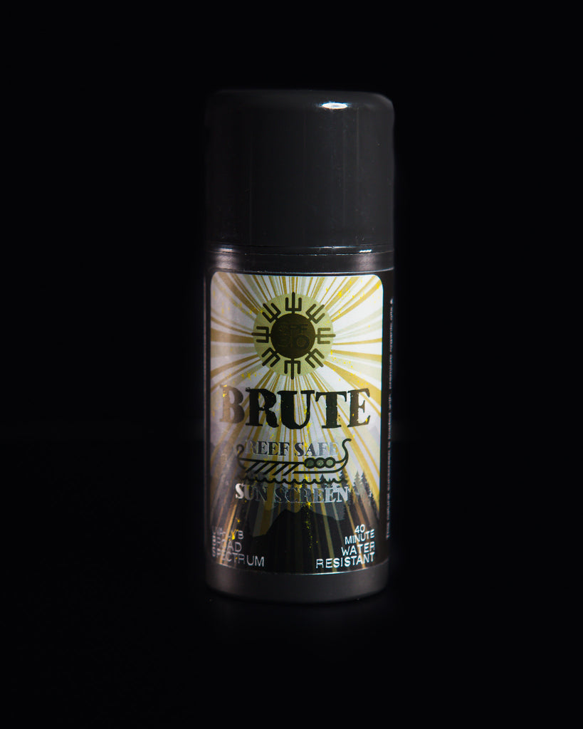 Brute Reef Safe Sunscreen - 4oz Airless Pump