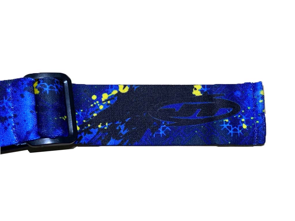 Ryan Greenspan JT Goggle strap (Blue) - DynastyPaintball