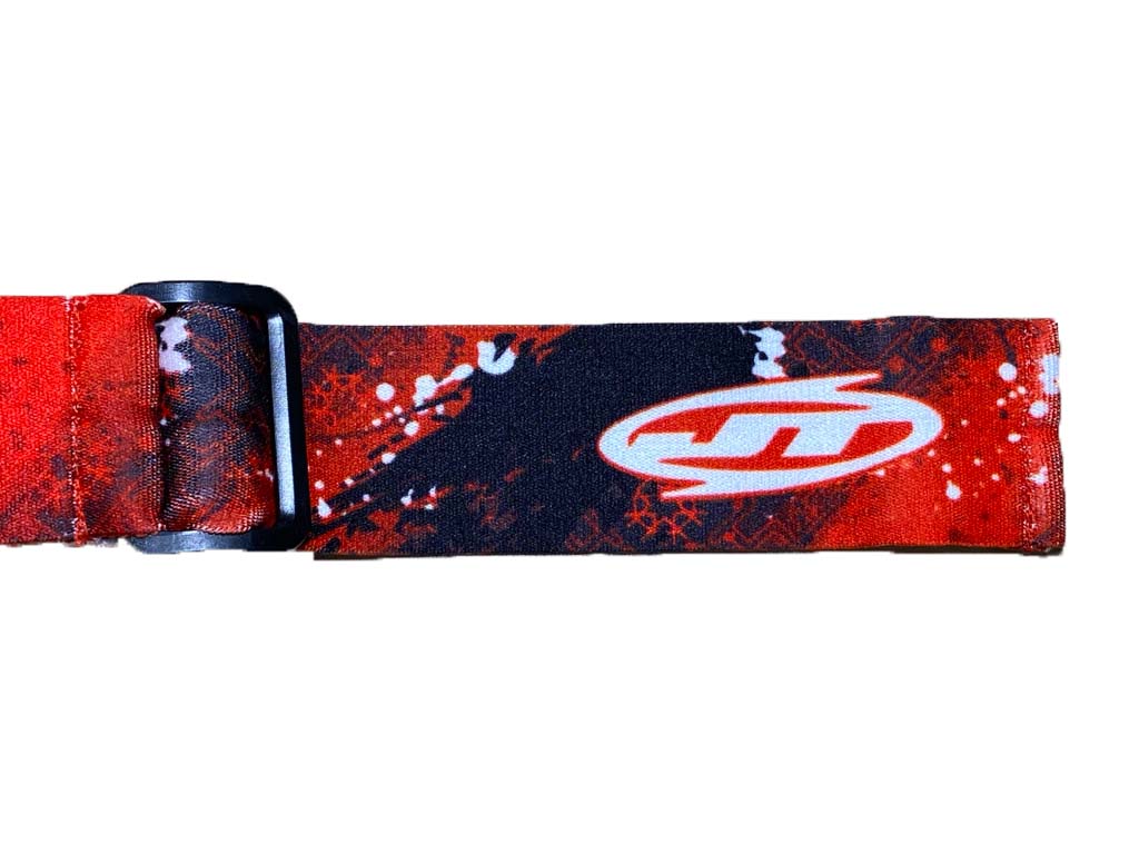 Ryan Greenspan "Stay Hungry" JT Goggle strap (Red) - DynastyPaintball
